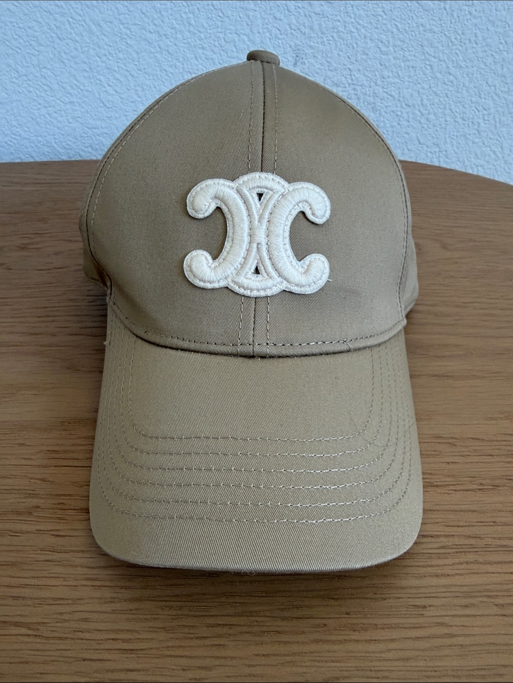 Celine TRIOMPHE BASEBALL CAP Medium